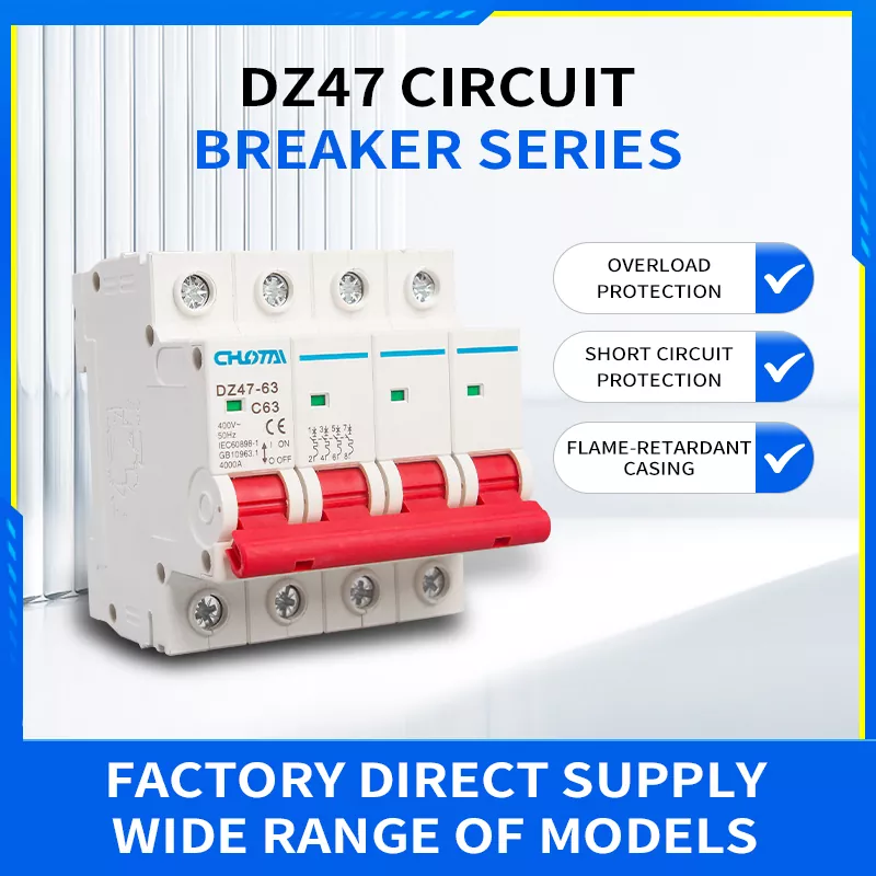 Disyuntor miniatura 4P 63A DZ47