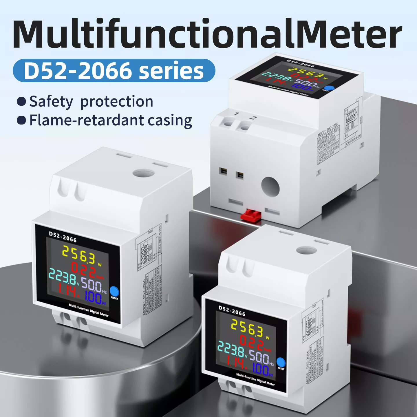 Medidor multifuncional D52 2066